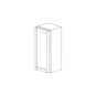 Lexington Grey Shaker 9x42 Wall Cabinet - Assembled thumbnail