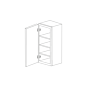 Ontario Beech Espresso 9x42 Wall Cabinet - RTA thumbnail