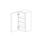 Romona Modern Gray 21x36 Wall Cabinet - RTA thumbnail