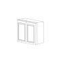 Romona Modern Gray 24x30 Wall Cabinet - Assembled thumbnail