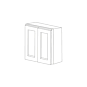 Lexington White Shaker 24x36 Wall Cabinet - RTA thumbnail