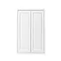 Snow White Inset Shaker 24x39 Wall Cabinet - RTA thumbnail
