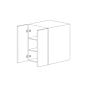 Walnut 27x30 Wall Cabinet - RTA thumbnail