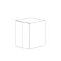 Charcoal Gray Flat Panel 27x36 Wall Cabinet - RTA thumbnail