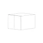 Glossy White 30x12 Wall Cabinet - RTA thumbnail