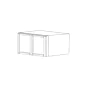 Midnight Java Shaker 30x12 Wall Cabinet RTA thumbnail