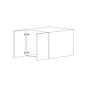 Calypso Grey 30x15 Wall Cabinet - Assembled thumbnail
