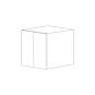 Off White Flat Panel 30x21 Wall Cabinet - RTA thumbnail