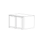 Ashton Grey Shaker 30x21x12 Wall Cabinet - RTA thumbnail