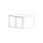 Irvine White Shaker 30x24x12 Wall Cabinet - Assembled thumbnail