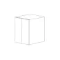 Attis Brown 30x30 Wall Cabinet - Assembled thumbnail