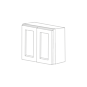 Lexington White Shaker 30x36 Wall Cabinet - RTA thumbnail