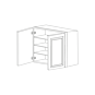 Ivory Antique White 33x36 Wall Cabinet RTA thumbnail
