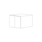 Grecian White 36x12 Wall Cabinet - RTA thumbnail
