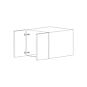 Calypso Grey 36x15 Wall Cabinet - RTA thumbnail
