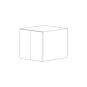 Piano Paint White Gloss 36x18x24 Wall Cabinet - RTA thumbnail