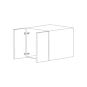 Dark Wood 36x18x24 Wall Cabinet - RTA thumbnail