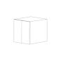 Piano Paint White Gloss 36x21x12 Wall Cabinet - Assembled thumbnail