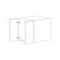 Piano Paint White Gloss 36x21x12 Wall Cabinet - Assembled thumbnail