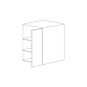 Glossy Gray 30x30 Wall Blind Corner Cabinet - RTA thumbnail