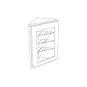 Matte White 36" Wall End Panel thumbnail
