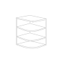 Romona Modern Gray 9x36 Wall End Shelf Cabinet - Assembled thumbnail
