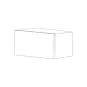 Pure White Flat Panel 36x18 Horizontal Lift Up Wall Cabinet - Assembled thumbnail