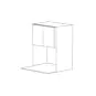 Pure White Flat Panel 27x42 Microwave Wall Cabinet - Assembled thumbnail