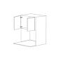 Pure White Flat Panel 27x42 Microwave Wall Cabinet - Assembled thumbnail