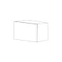 Glossy Gray 30x18 Horizontal Wall Single Door Cabinet - RTA thumbnail