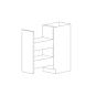 Lucca 9" Base Spice Drawer Cabinet - White Melamine Box - RTA thumbnail