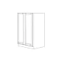 Manhattan Modern Grey 30x54 Utility Cabinet Bottom Part - RTA thumbnail