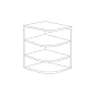 Rustic Grey Shaker 9x30 Wall End Shelf Cabinet - RTA thumbnail