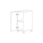 Matte Black 15" Base Cabinet - 1 Door - RTA thumbnail
