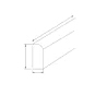 Light Grey Double Shaker Scribe Molding thumbnail
