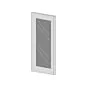 Aluminum Frame with frosted Glass for W3330 - 2 doors thumbnail