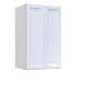 Lunar White Shaker 30x61 Pantry Top Part - White Melamine Box - RTA thumbnail
