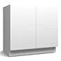 Super Matte Jade 24" Base Cabinet - Full Height Door - Double Doors - RTA thumbnail