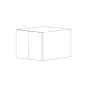 Flat Panel 30x12x24 Wall Cabinet - Assembled-Chic Charcoal thumbnail