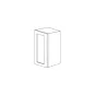 Lunar Slim White Shaker 12x42 Wall Cabinet - RTA thumbnail
