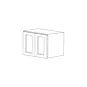 Lunar Slim White Shaker 30x24x12 Wall Cabinet - RTA thumbnail