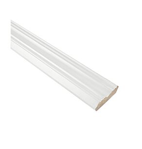 Snow White Inset Shaker Crown Molding