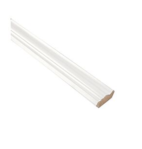 Snow White Inset Shaker 2" Crown Molding