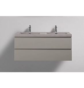 Onni Grey 48 in. Vanity in Light Grey with Acrylic Vanity Top in Grey with Grey Basin