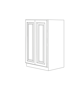 Romona Modern Gray 24x54 Utility Cabinet Bottom Part - RTA