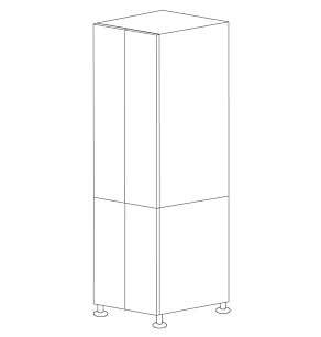 Glossy White 30x84 Pantry Cabinet - RTA