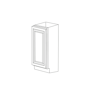 Romona Modern Gray 9" Base Spice Drawer Cabinet - RTA