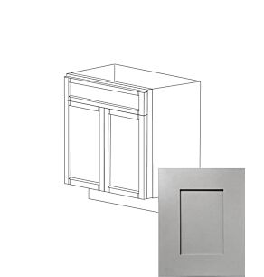 Fresno Grey Shaker 24" Vanity Cabinet - RTA