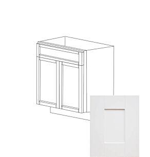 Irvine White Shaker 24" Vanity Cabinet - RTA