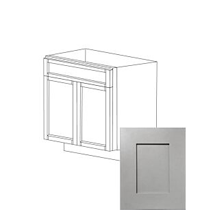 Fresno Grey Shaker 30" Vanity Cabinet - RTA